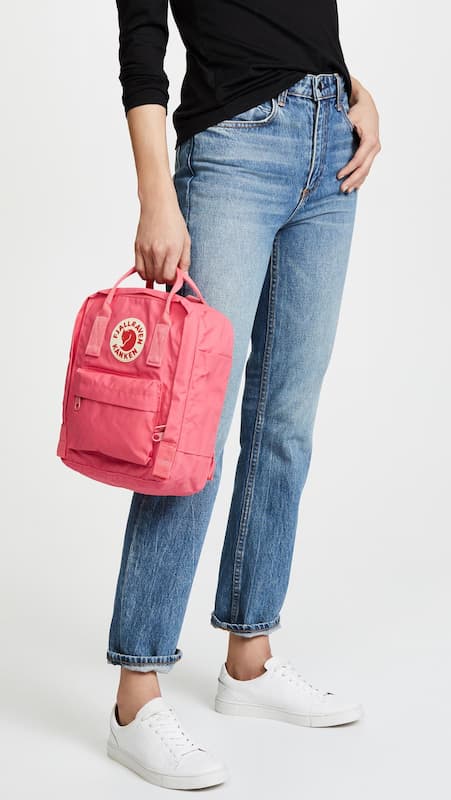 Fjallraven Kanken mini backpack pink