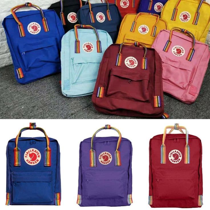 Kanken rainbow backpack